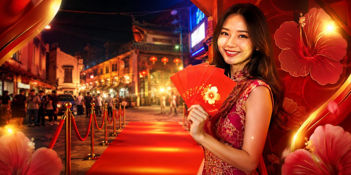 Sampul merah bonus perayaan gaya Melayu Melaka 12b